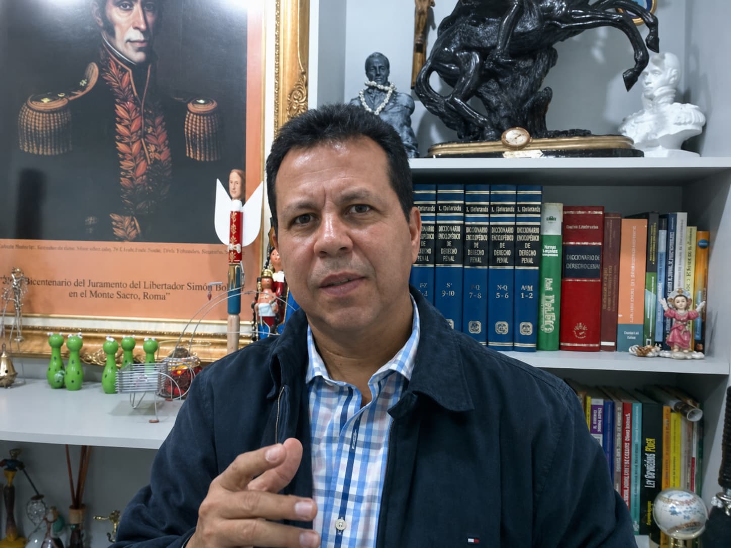 Dr. Ramón Flores Carrillo, abogado venezolano, fundador y Director General de la Organización Internacional de Derechos Humanos (OIDH)